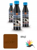 Farby zewnętrzne - Dragon Bejca Do Drewna Rustykalna 0,2 l Brąz - miniaturka - grafika 1