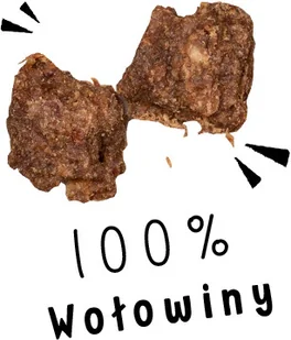 Paka Zwierzaka Paka Zwierzaka Chunkies 100% Wołowina 80g 48320-uniw - Przysmaki dla psów - miniaturka - grafika 3