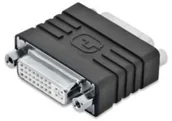 Adaptery i przejściówki - Assmann ASM Adapter DVI-I DualLink Typ DVI-I (24+5)/DVI-I (24+5) Ż/Ż czarny AK-320503-000-S - miniaturka - grafika 1