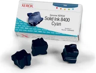 Dodatki do drukarek i skanerów - Xerox Wyprzedaż Oryginał Kostki barwiące do Phaser 8400 | 3 400 str | cyan 108R00605_wyp - miniaturka - grafika 1