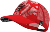 Czapki i chusty sportowe męskie - Compressport Czapka lifestyle TRUCKER CAP czerwona - miniaturka - grafika 1