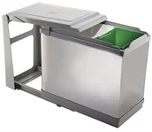 Kosze na śmieci - FENIKS Elle Tipi pai605/1 z pedałem segregacja śmieci, wyciągany do Base PAI605/1 - miniaturka - grafika 1