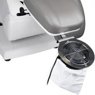 Pozostałe urządzenia kosmetyczne - POCHŁANIACZ PYŁU DO PEDICURE AZZURRO F18 CHROM 132430 - miniaturka - grafika 1