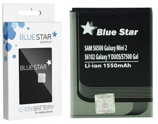 Blue Star Sam Galaxy Mini 2 S6500 Bateria 1550MAH - Baterie do telefonów - miniaturka - grafika 4