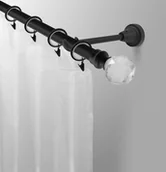 Karnisze - Gardinia KARNISZ FOLK POJ. 19 MM CZARNY 0120012 - miniaturka - grafika 1