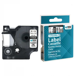 Dymo strefadrukarek.pl Taśma D1 45820 19mm x 2,5m taśma czyszcząca | OSZCZĘDZAJ DO 80% - ZADZWOŃ! 730811399 PROMOCJA! D1-45820 - Etykiety do drukarek - miniaturka - grafika 3