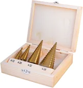 Wiertła - Wiertło Wiertła Stopniowe Stożkowe 4el Tytan 4-39 - miniaturka - grafika 1