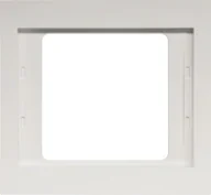 Klawisze i ramki - Berker K1 biały ramka 1 B_13137009 - miniaturka - grafika 1