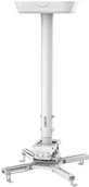 Uchwyty do monitorów - LogiLink LogiLink BP0157 - Uchwyt do projektora do montażu sufitowego, Nośność: 35 kg maks. obroty: 360°, nachylenie: -20°/+20°, kąt nachylenia: -8°/+8°, Długość ramienia: 595895 mm, biały BP0157 - miniaturka - grafika 1