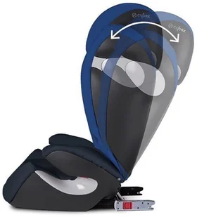 Cybex SOLUTION M-FIX REBEL RED 15-36kg - Foteliki samochodowe - miniaturka - grafika 3