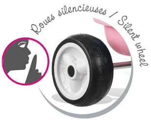 Smoby Be Move różowy - Rowerki trójkołowe - miniaturka - grafika 7