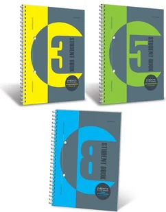 Top-2000 Kołozeszyt B5/100k kratka oprawa twarda 91123 Student - Szkolne artykuły papiernicze - miniaturka - grafika 2