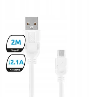 EXC Kabel USB 2.0 eXc WHIPPY USB A M micro USB B M 5-pin 0,9m czarny KKE0KKBU0010 - Kable USB - miniaturka - grafika 8