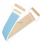 Rękawice i gąbki do kąpieli - PAS DO MYCIA PLECÓW CIAŁA Z SIZALU nieb - miniaturka - grafika 1