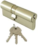 Zamki i wkładki - Gerda Wkładka bębenkowa WKE1 30/55 nikiel - miniaturka - grafika 1