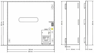 Pulsar Obudowa AWO205 AWO205 - Akcesoria do domofonów i wideodomofonów - miniaturka - grafika 8