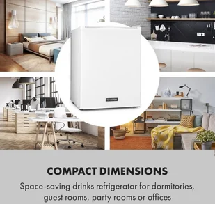 Lodówka Klarstein HEA-HappyHour-42Wht - Lodówki - miniaturka - grafika 3