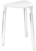 Taborety i hokery - Gedy tabouret Plastic Blanc sgabelli  Gedy  G-21720200000 - miniaturka - grafika 1