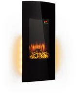 Kominki elektryczne - Klarstein Klarstein Lamington, kominek elektryczny, 2000 W, płomienie LED, termowentylator, timer, oświetlenie otoczenia GDW24-LamingtonW - miniaturka - grafika 1