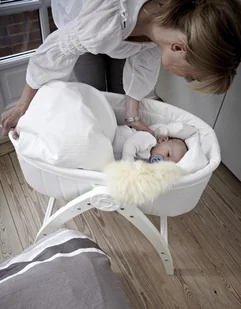 Baby Dan Angel 3w1: łóżeczko, leżaczek i krzesełko - Leżaczki i huśtawki - miniaturka - grafika 11