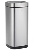 Kosze na śmieci - Merida Kosz na śmieci 35 litrów otwarty stal matowa KIM102 - miniaturka - grafika 1