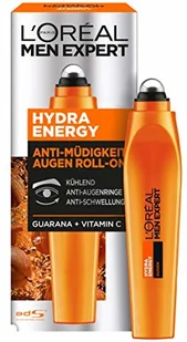 L'Oréal Men Expert L'Oréal Men Expert Hydra Energy roll-on przeciwzmęczeniowy, 1 sztuka - Dezodoranty i antyperspiranty męskie L'Oréal Men Expert L'Oréal Men Expert Hydra Energy roll-on przeciwzmęczeniowy, 1 sztuka - Dezodoranty i antyperspiranty męskie - miniaturka - grafika 1