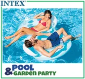 Materace dmuchane i koła do pływania - Intex Koło do pływania dwuosobowe 56800 - miniaturka - grafika 1