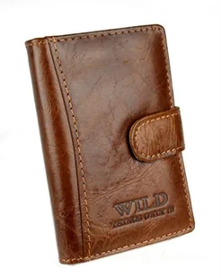 Wild Etui Na Karty Dokumenty Wizytownik Pionowy Skóra Naturalna - Etui na dokumenty i karty Wild Etui Na Karty Dokumenty Wizytownik Pionowy Skóra Naturalna - Etui na dokumenty i karty - miniaturka - grafika 5