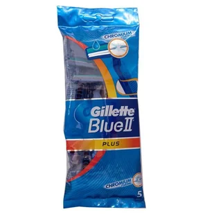 Gillette Blue II maszynka do golenia 5 szt dla mężczyzn - Maszynki do golenia i wkłady - miniaturka - grafika 4