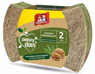 Jan Niezbędny Zielony Dom Zmywak Uniwersalny 2szt - Ściereczki, gąbki, czyściki - miniaturka - grafika 4