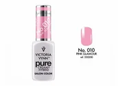 Lakiery hybrydowe - VICTORIA VYNN VICTORIA VYNN Kremowy Lakier Hybrydowy PURE kolor: 010 PINK GLAMOUR 8ML VIC000010 - miniaturka - grafika 1