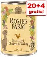 Mokra karma dla psów - Rosie's Farm Pakiet próbny Rosies Farm, 6 x 400 - Adult, ryba i kurczak - miniaturka - grafika 1