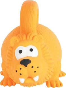 Zolux Zabawka lateksowa z uchwytem 15cm kol. pomarańczowy Dostawa GRATIS od 99 zł + super okazje - Zabawki dla psów - miniaturka - grafika 3