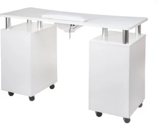 Beauty System Stolik do manicure z pochłaniaczem BD-3425+P BIAŁY BD-3425+P/WHITE - Stoliki do manicure - miniaturka - grafika 2