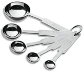 Łyżki - Lacor 67001 Rondschoffel pomiaru zestaw 5-częściowy ze stali nierdzewnej 18/10 67001 - miniaturka - grafika 1