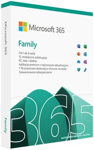 Microsoft Microcom 365 Family 6 urządzeń 1 rok 6GQ-01593 - Programy biurowe - miniaturka - grafika 5