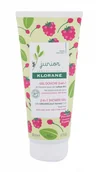 Kosmetyki kąpielowe dla dzieci - Klorane Junior Raspberry 2-in-1 żel pod prysznic 200 ml dla dzieci - miniaturka - grafika 1