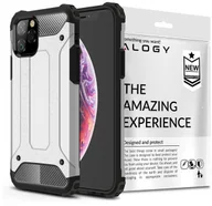 Etui i futerały do telefonów - Alogy Etui Hard Armor do Apple iPhone 11 Pro Max srebrne 7152X27 - miniaturka - grafika 1