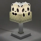 Lampy stojące - Dalber Panda lampa stołowa dziecięca, zielona - miniaturka - grafika 1