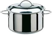 Garnki - Spring 0285540620 Cristal garnek do mięsa z pokrywką, ze stali nierdzewnej, srebrny, 15,4 x 27,4 x 29,6 cm 02 8554 06 20 - miniaturka - grafika 1