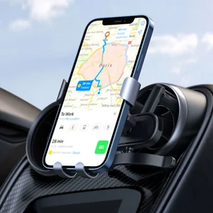 uGreen Uchwyt samochodowy UGREEN LP274 do kratki szary) 11534 - Uchwyty samochodowe do telefonów - miniaturka - grafika 3