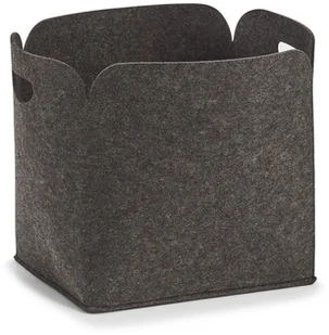 ZELLER Pojemnik filcowy kosz kolor szary 36x28x36 cm ZELLER B071ZN48ZL - Pojemniki łazienkowe - miniaturka - grafika 2