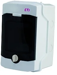ETI Obudowa natynkowa 4 mod IP65 drzwi transparentne ECH-4G 001101060 fotowoltaika - Rozdzielnie elektryczne ETI Obudowa natynkowa 4 mod IP65 drzwi transparentne ECH-4G 001101060 fotowoltaika - Rozdzielnie elektryczne - miniaturka - grafika 1