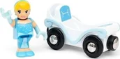 Pociągi dla dzieci - Brio Disney Princess Królewna Kopciuszek z Wagonikiem 0333220 - miniaturka - grafika 1