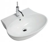 Umywalki - Hatria Nido 68x49 Y0QX - miniaturka - grafika 1