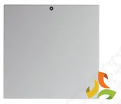 Wyłączniki światła i elektryczne - Hager BERKER B.KWADRAT Klawisz do wyłączników 2- i 3-biegunowych z nadrukiem "0" biały połysk 5316228999 5316228999/HAG - miniaturka - grafika 1