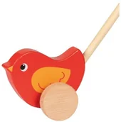 Zabawki interaktywne dla dzieci - Goki Ptaszek na patyku 54887 - miniaturka - grafika 1