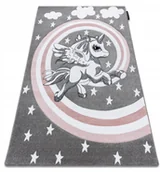 Dywany dla dzieci - Dywany Łuszczów Petit 140x190 Kucyk szary #GR2985 - miniaturka - grafika 1