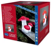 Inne - Konstsmide 6155  203 LED akrylowe figurka "muchomora"/na zewnątrz (IP44)/zewnętrzny transformator 24 V/48 białych zimnych diod/biały przewód 6155-203EE - miniaturka - grafika 1