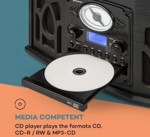 Auna NR-620 DAB Czarne Drewno (MG-NR-620-DAB) - Wieże - miniaturka - grafika 7